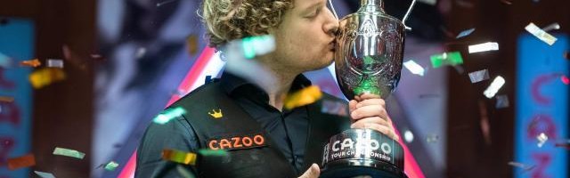 篮球数据库-巡回锦标赛罗伯逊夺第20冠 奥沙利文吞赛季第五亚